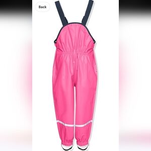 Playshoes Rain Pants Size 128  or 7/8 Pink